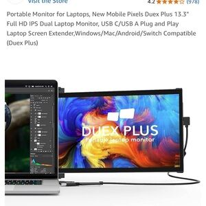 Duex Portable Monitor for Labtop